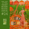 Jamie McPhail’s encaustic painting of the confident woman starting a bonfire